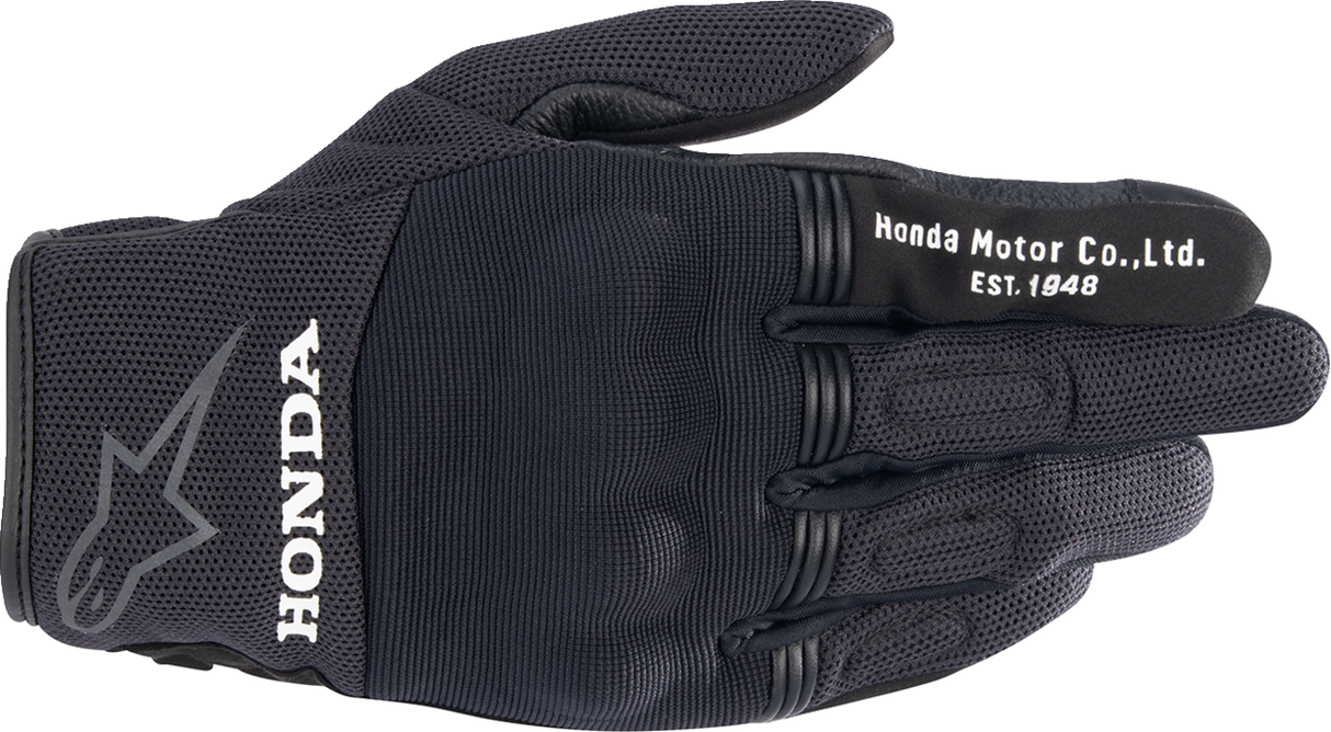 ALPINESTARS Honda Copper Gloves - Black - Medium 3568321-10-M