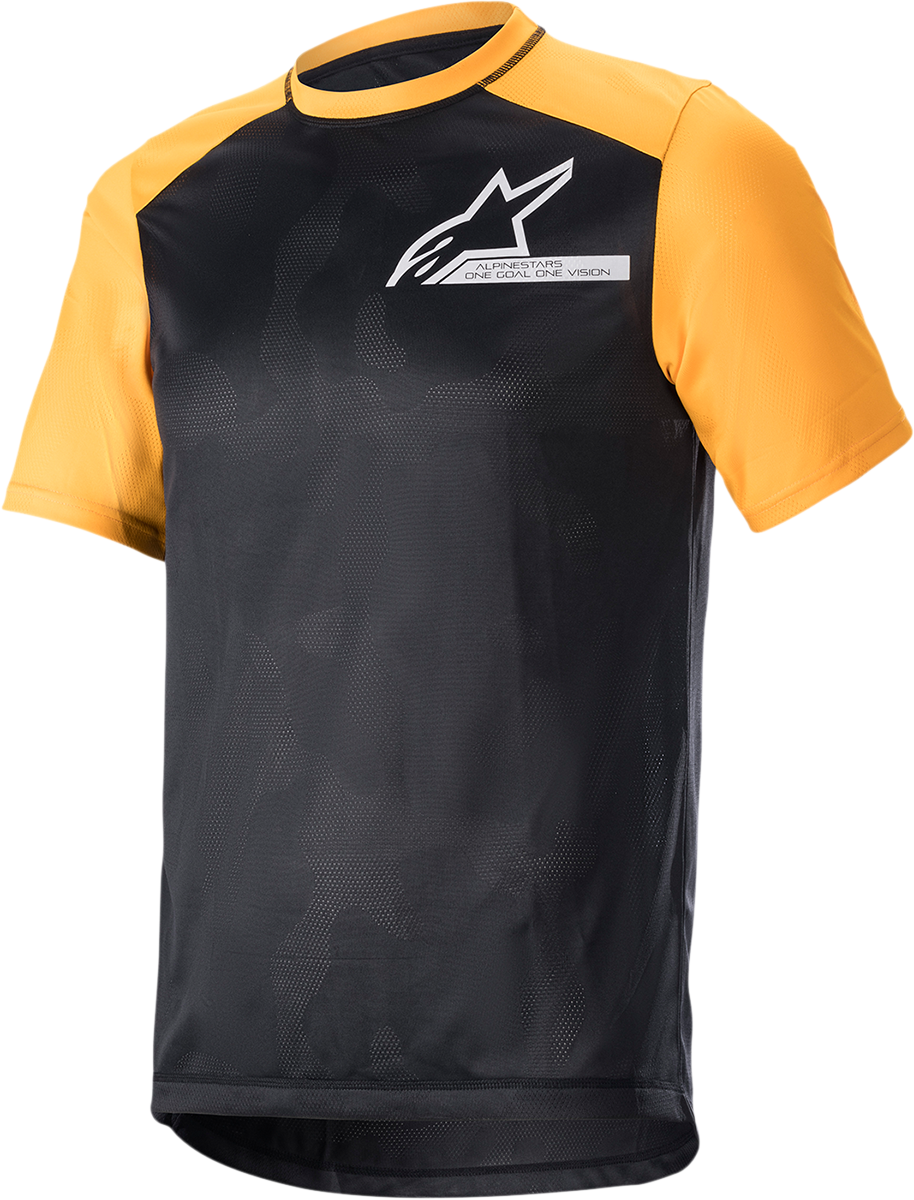 ALPINESTARS Alps 4.0 V2 Jersey - Short-Sleeve - Black/Orange/White - Medium 1765922-1402-MD