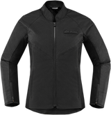 ICON Women's Hooligan Perf Jacket - Stealth - XL 2822-1333