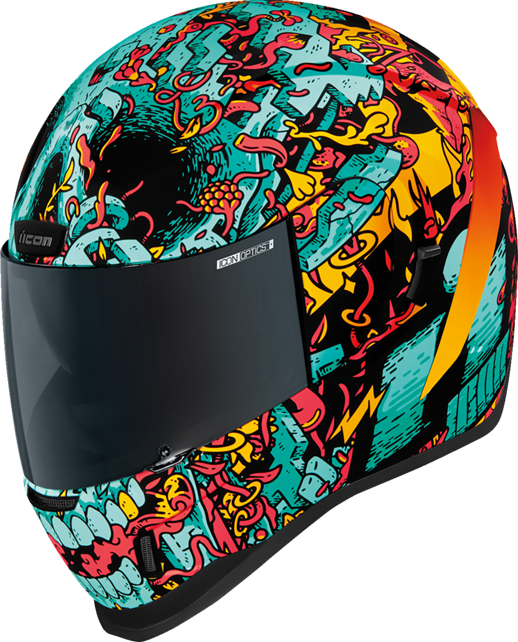 ICON Airform™ Motorcycle Helmet - Munchies - MIPS® - Blue - Medium 10116969