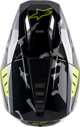 ALPINESTARS SM5 Motorcycle Helmet - Rover - Gray/Yellow - 2XL 8303921-1592-2X