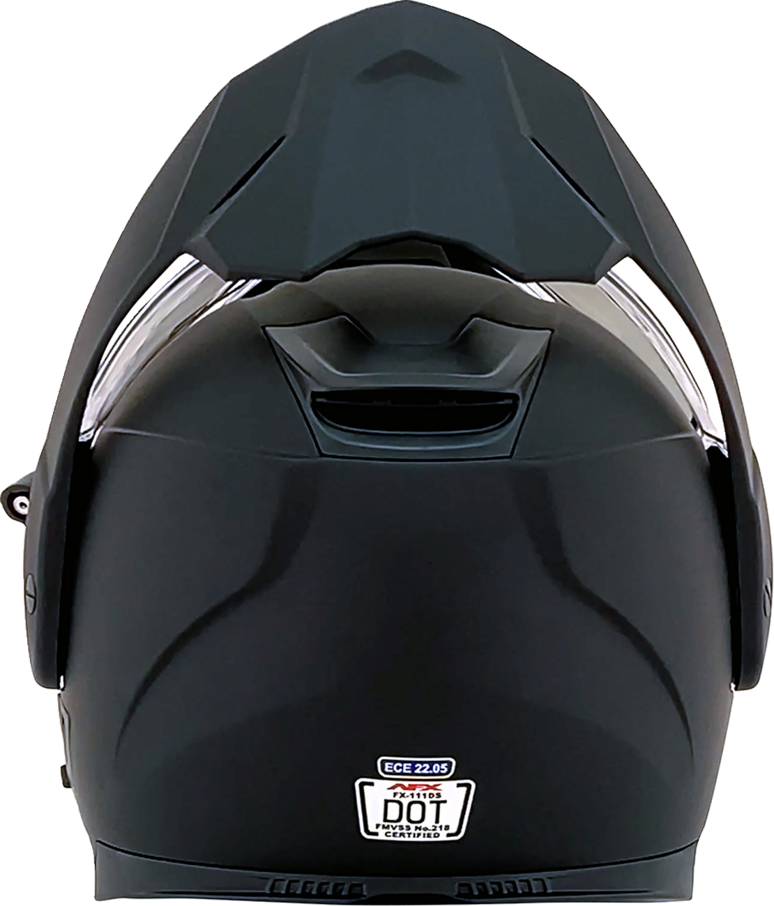 AFX FX-111DS Snow Motorcycle Helmet - Electric - Matte Black - XS 0120-0798