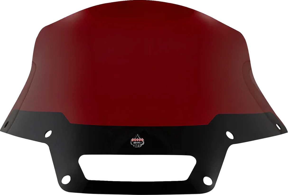 KLOCK WERKS Kolor Flare™ Sport Windshield - 8" - Red - FXLRST KWW-02-0629