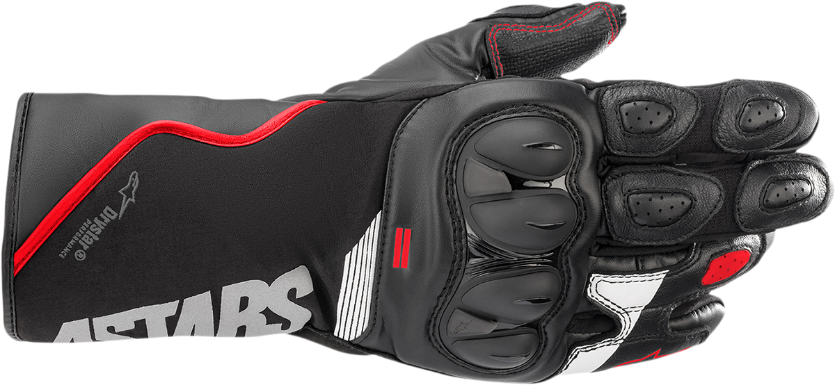 ALPINESTARS SP-365 Drystar® Gloves - Black/Fluo Red/White - Medium 3527921-1321-M