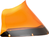 KLOCK WERKS Kolor Flare™ Windshield - 9" - Orange - FXRP KWW-02-0612