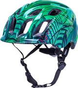 KALI Child Chakra Lighted Bicycle Helmet - Jungle - Gloss Green - XS 0221022214