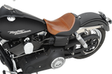 SADDLEMEN Seat - Renegade Lariat Solo - Smooth - Brown - Dyna 806-04-0041B