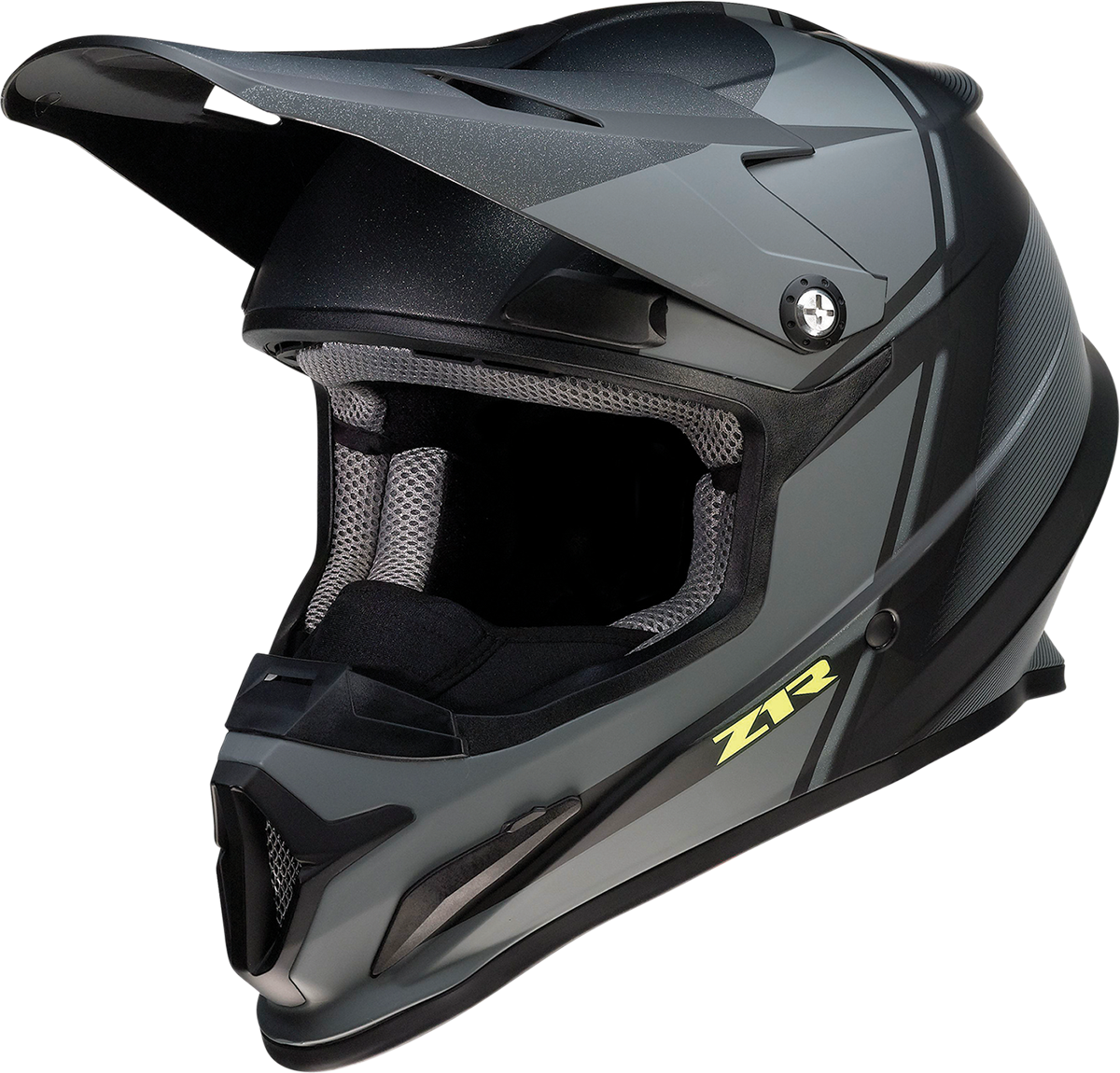 Z1R Rise Motorcycle Helmet - Cambio - Black/Hi-Viz - Small 0120-0729