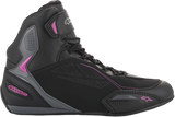 ALPINESTARS Women Faster-3 Drystar® Shoes - Black/Gray/Pink - US 6 25409191139-6