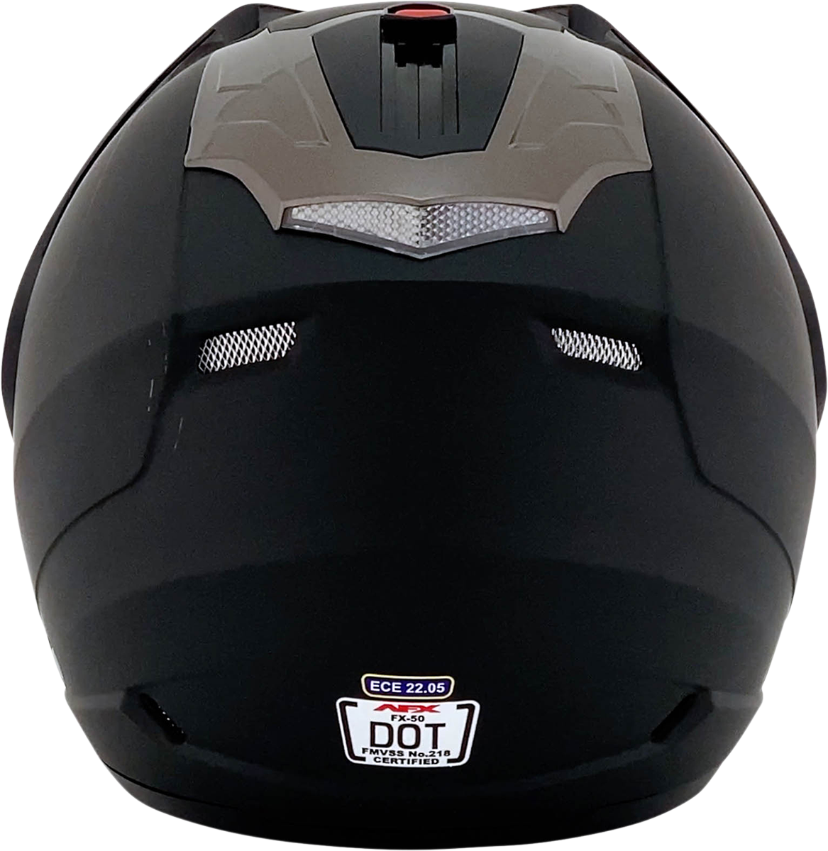 AFX FX-50 Motorcycle Helmet - Matte Black - Small 0104-1370