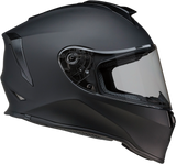 Z1R Youth Warrant Motorcycle Helmet - Flat Black - Medium 0102-0240