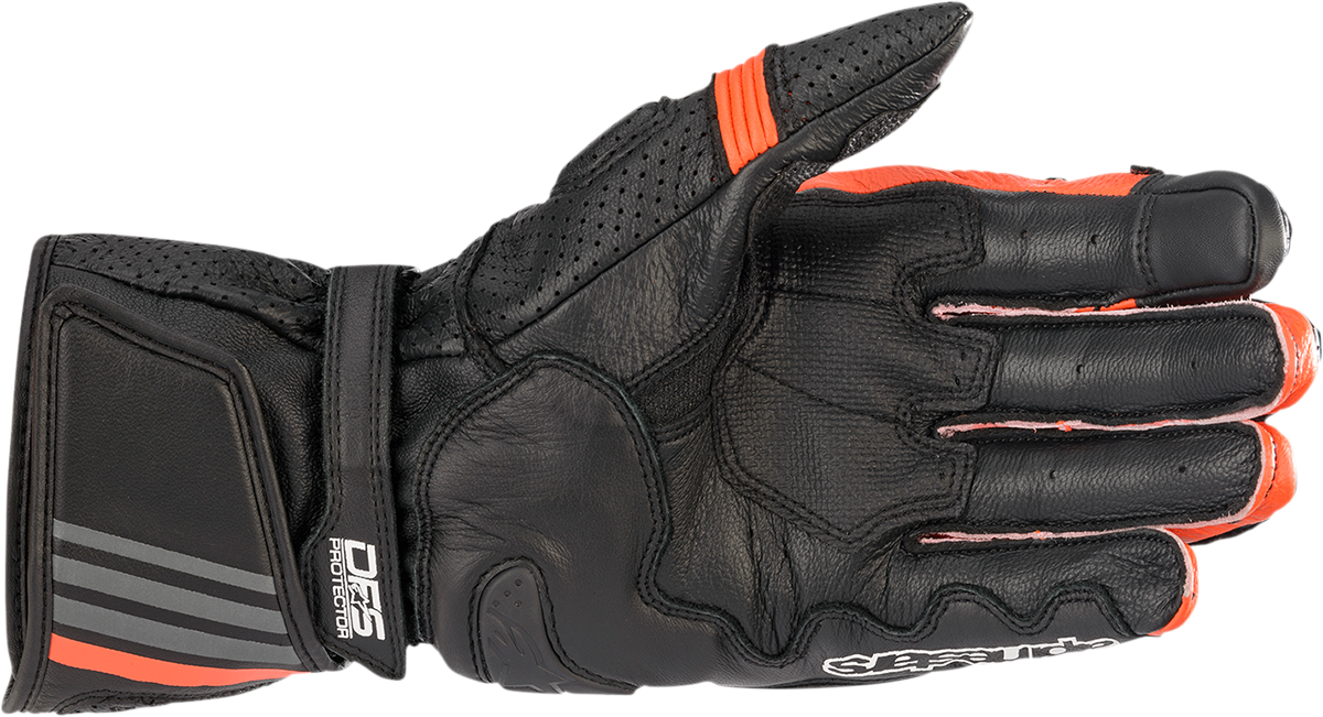 ALPINESTARS GP Plus R v2 Gloves - Black/Fluo Red - 2XL 3556520-1030-2X