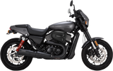 Vance and Hines Exhaust for Harley Davidson Street 2015-2020, Black High Output Muffler 47943