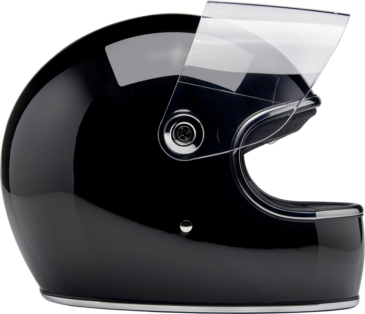 BILTWELL Gringo S Helmet - Gloss Black - Medium 1003-101-503