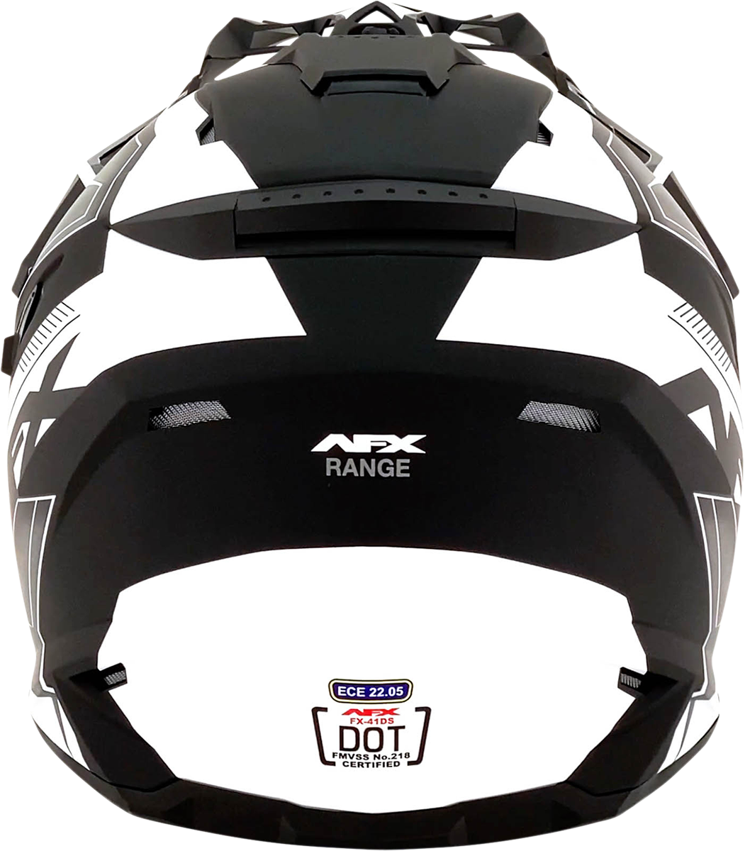 AFX FX-41 Motorcycle Helmet - Range - Matte Black - Medium 0140-0062