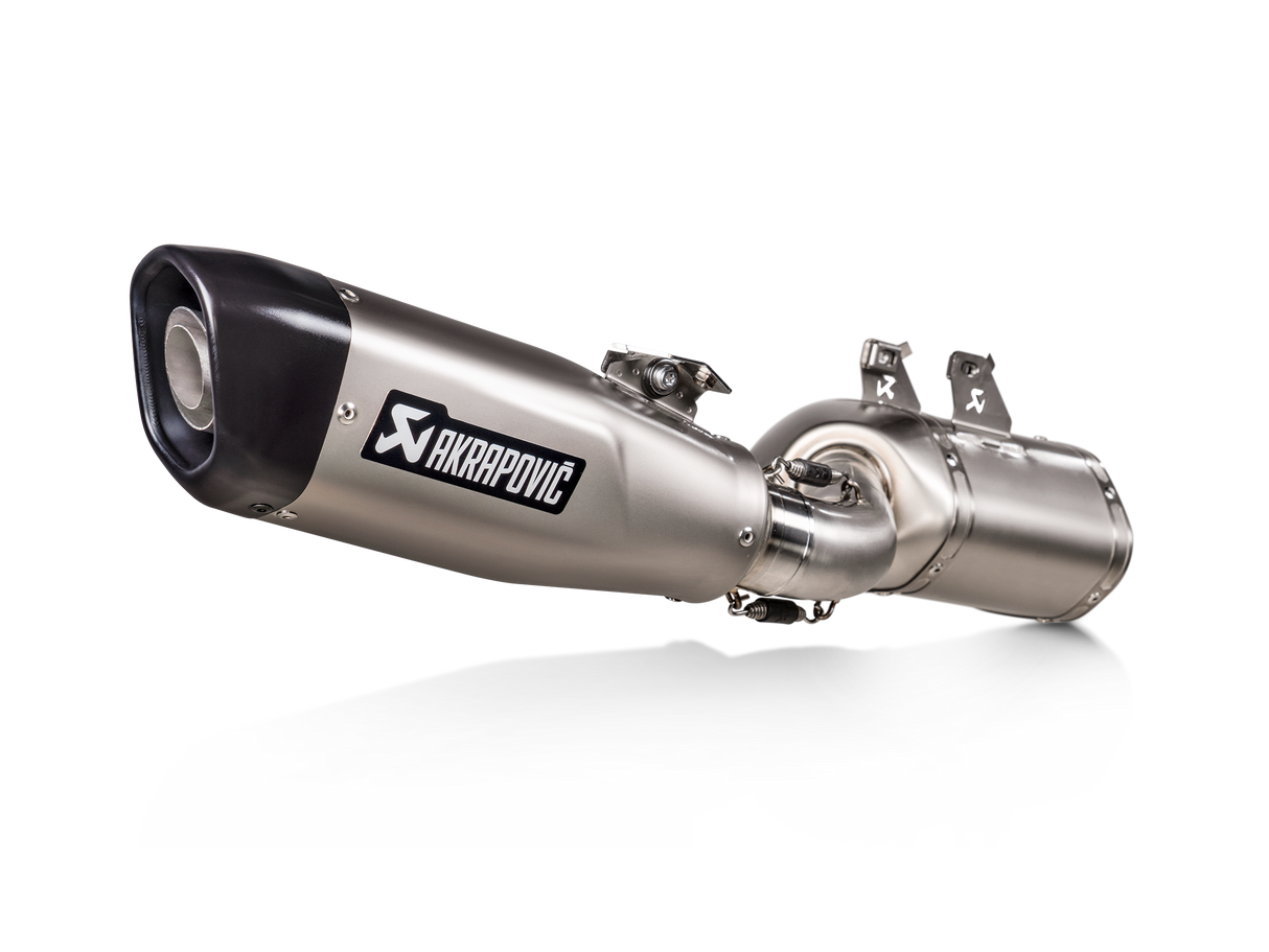 Akrapovic Exhaust Kawasaki Z650RS 2022-2024 Slip-On Line Muffler in Titanium Z650RS 2022-2023 S-K6SO8-HCQT