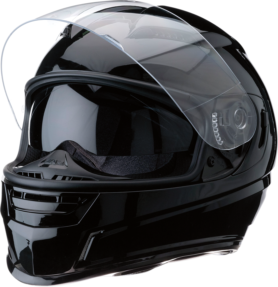 Z1R Jackal Motorcycle Helmet - Black - Large 0101-10794