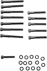 DRAG SPECIALTIES Bolt Kit - Knurled - Camshaft Cover MK687BK