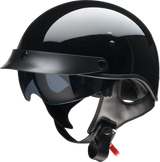 Z1R Vagrant NC Motorcycle Helmet - Black - Large 0103-1369