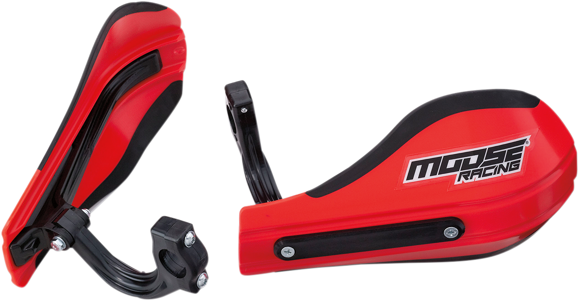 MOOSE RACING Handguards - Roost 2 - Red 53-226