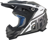 AFX FX-19R Motorcycle Helmet - Racing - Frost Gray - Medium 0110-7074