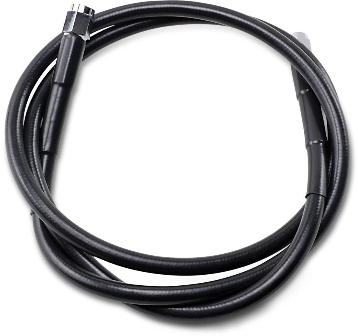 DRAG SPECIALTIES Universal Brake Line - Black - 46" 846-BLK