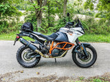 GPR Exhaust System Ktm Lc 8 Adventure 1090 2017-2020, Furore Nero, Slip-on Exhaust Including Link Pipe