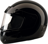 Z1R Youth Strike Snow Motorcycle Helmet - Gloss Black - L/XL 0122-0041