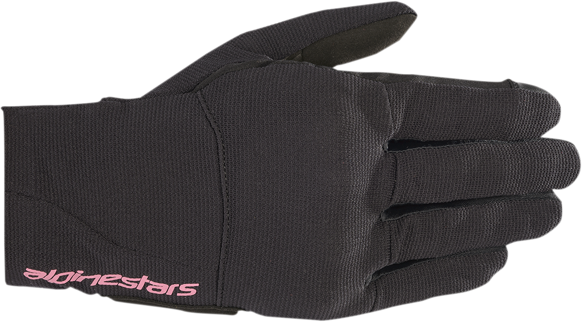 ALPINESTARS Women Stella Reef Gloves - Black/Fuchsia - Large 3599020-1039-L