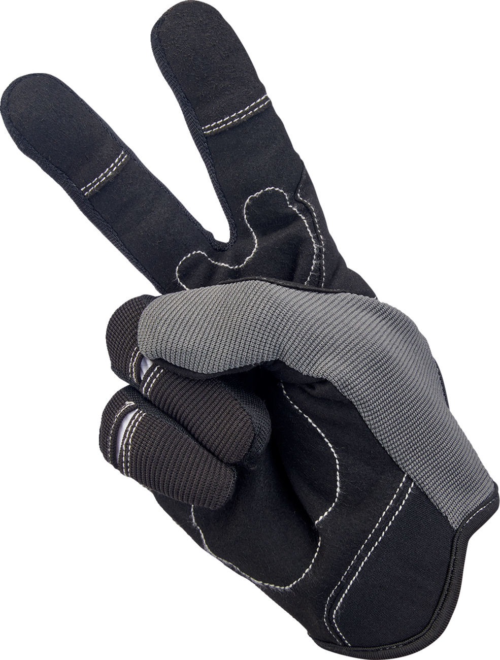 BILTWELL Moto Gloves - Gray/Black - XL 1501-1101-005