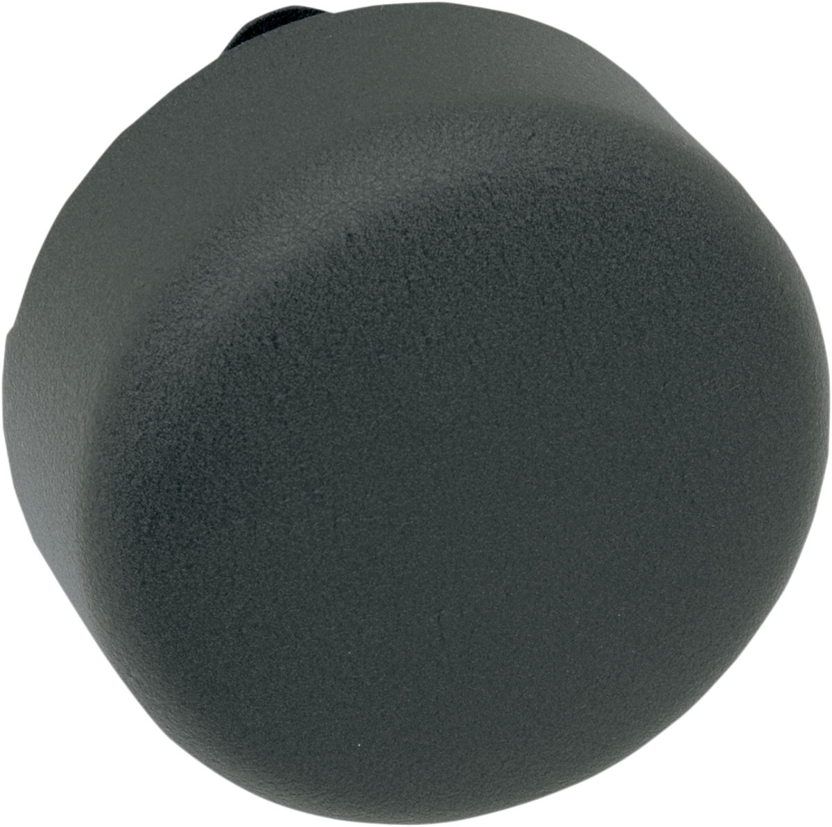 DRAG SPECIALTIES Round Horn Cover - Black Wrinkle 76705W