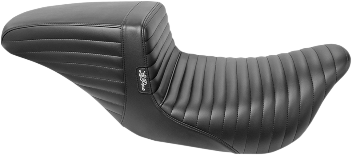 LE PERA Kickflip Daddy Long Legs Seat - Pleated - Black - FL '08+ LK-597DLPT