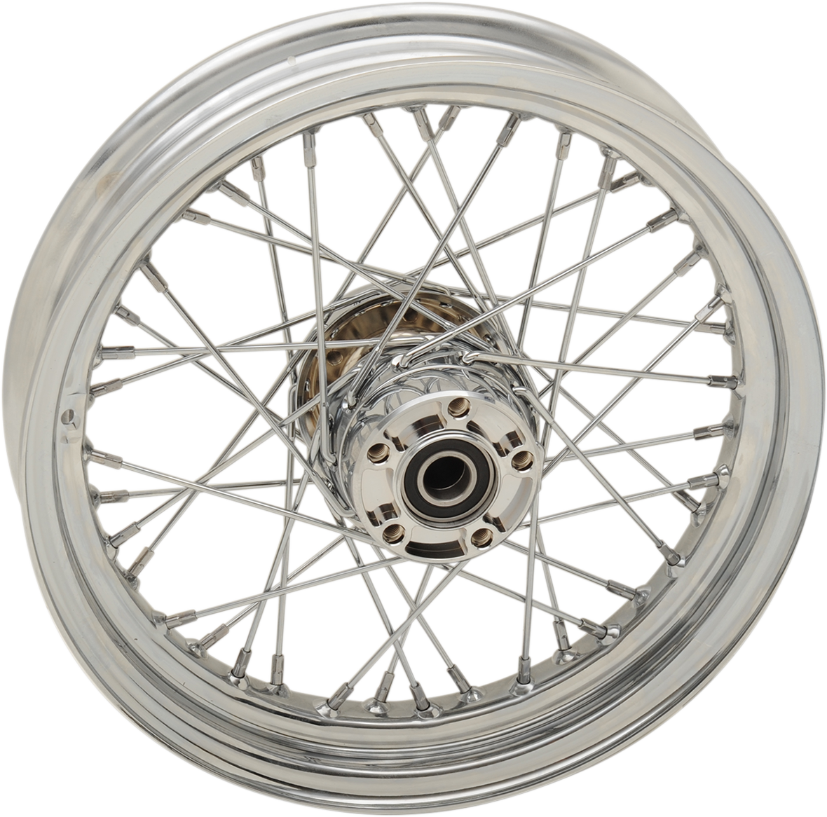 DRAG SPECIALTIES Rear Wheel - Single Disc/No ABS - Chrome - 16"x3.00" - '08+ XL 64414A