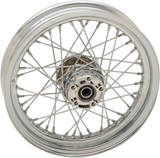 DRAG SPECIALTIES Rear Wheel - Single Disc/No ABS - Chrome - 16"x3.00" - '08+ XL 64414A