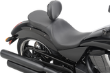 DRAG SPECIALTIES Low Profile Seat - Driver's Backrest - Smooth - Vegas N/F 14-16 GUNNER 0810-1605