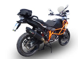 KTM LC8 1290 Super Adv 2015-2016  Exhaust GPR Slip-on Furore Nero