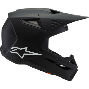 ALPINESTARS Youth SM3 Motorcycle Helmet - Solid - Matte Black - Large 8302225-110-YL