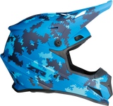 Z1R Rise Motorcycle Helmet - Digi Camo - Blue - Small 0110-7289