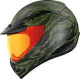 ICON Domain™ Motorcycle Helmet - Tiger's Blood - Green - XS 0101-14923