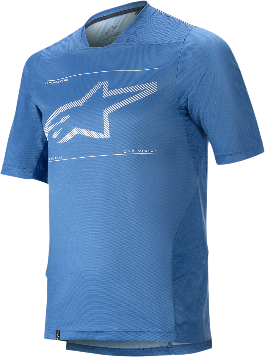 ALPINESTARS Drop 6.0 Jersey - Short-Sleeve - Blue - XL 1766320-7310-XL