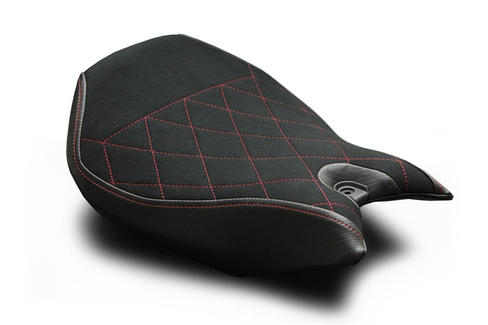 Luimoto Front Seat Cover, Veloce Edition for Ducati Panigale 899 959 1299 2013-2018, Suede