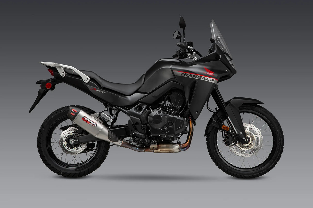 Escape Yoshimura Honda Transalp 2024 RS-12 de acero inoxidable 12755BS520 