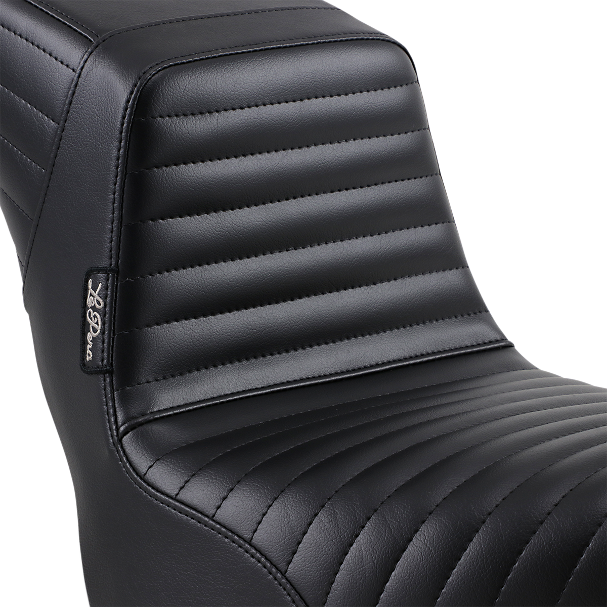 LE PERA Kickflip Seat - Pleated - Black - Softail '18-'21 LYB-590PT