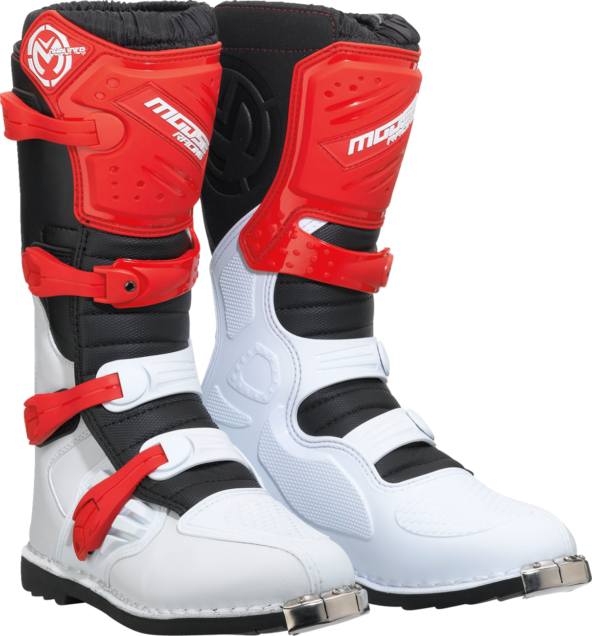 MOOSE RACING Qualifier Boots - Red - Size 10 3410-2593