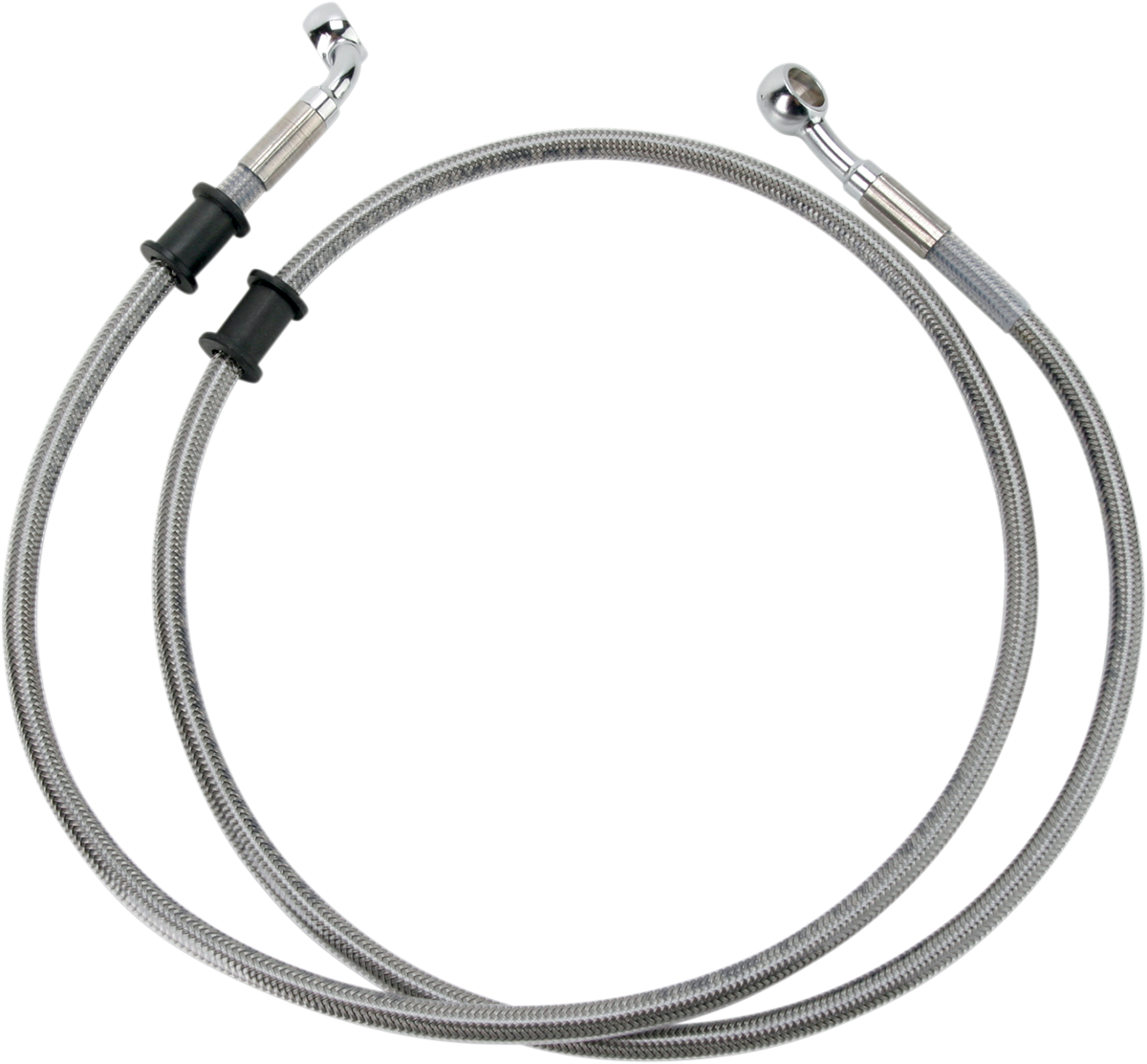 DRAG SPECIALTIES Brake Line - +10" - Stainless Steel - FXDB 660324-10