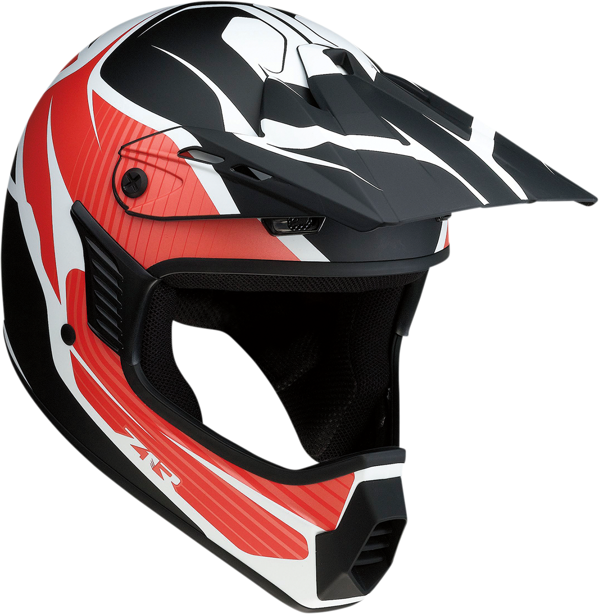 Z1R Child Rise Motorcycle Helmet - Flame - Red - L/XL 0111-1434