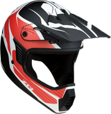 Z1R Child Rise Motorcycle Helmet - Flame - Red - L/XL 0111-1434