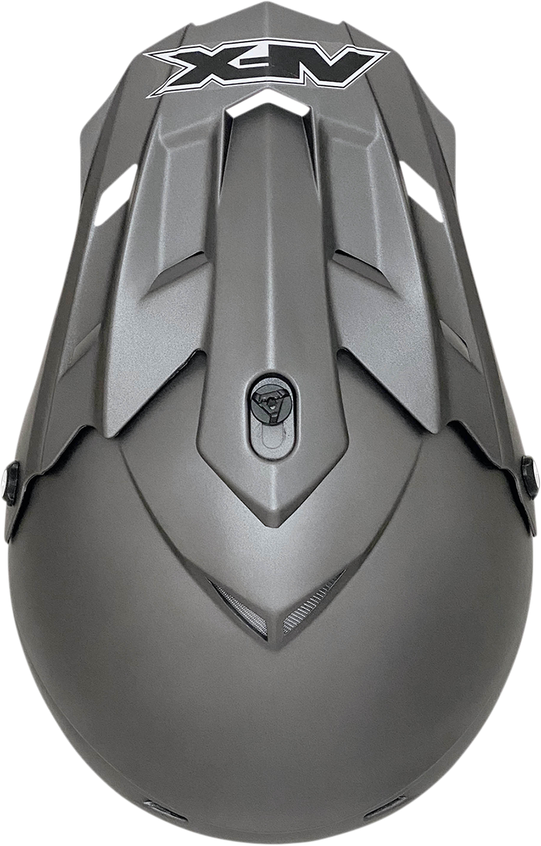 AFX FX-17 Motorcycle Helmet - Frost Gray - XL 0110-3435
