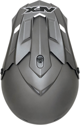 AFX FX-17 Motorcycle Helmet - Frost Gray - XL 0110-3435