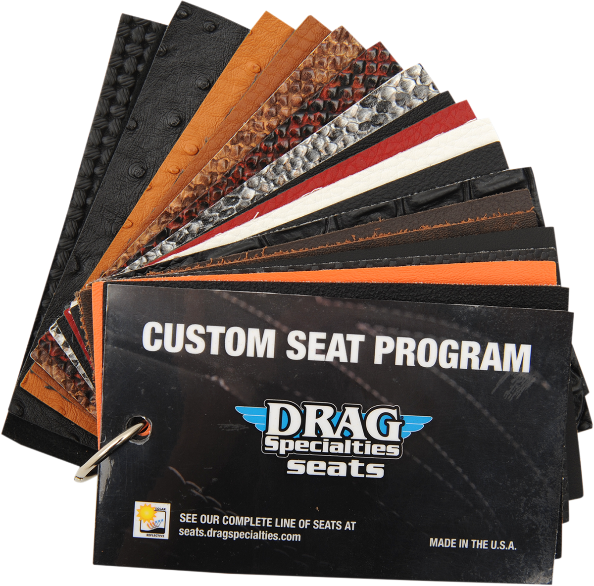 DRAG SPECIALTIES Seat Swatch Replacement 9903-0535